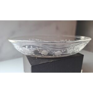 Fostoria‎ Willowmere Clear Olive Dish 6 3/8"